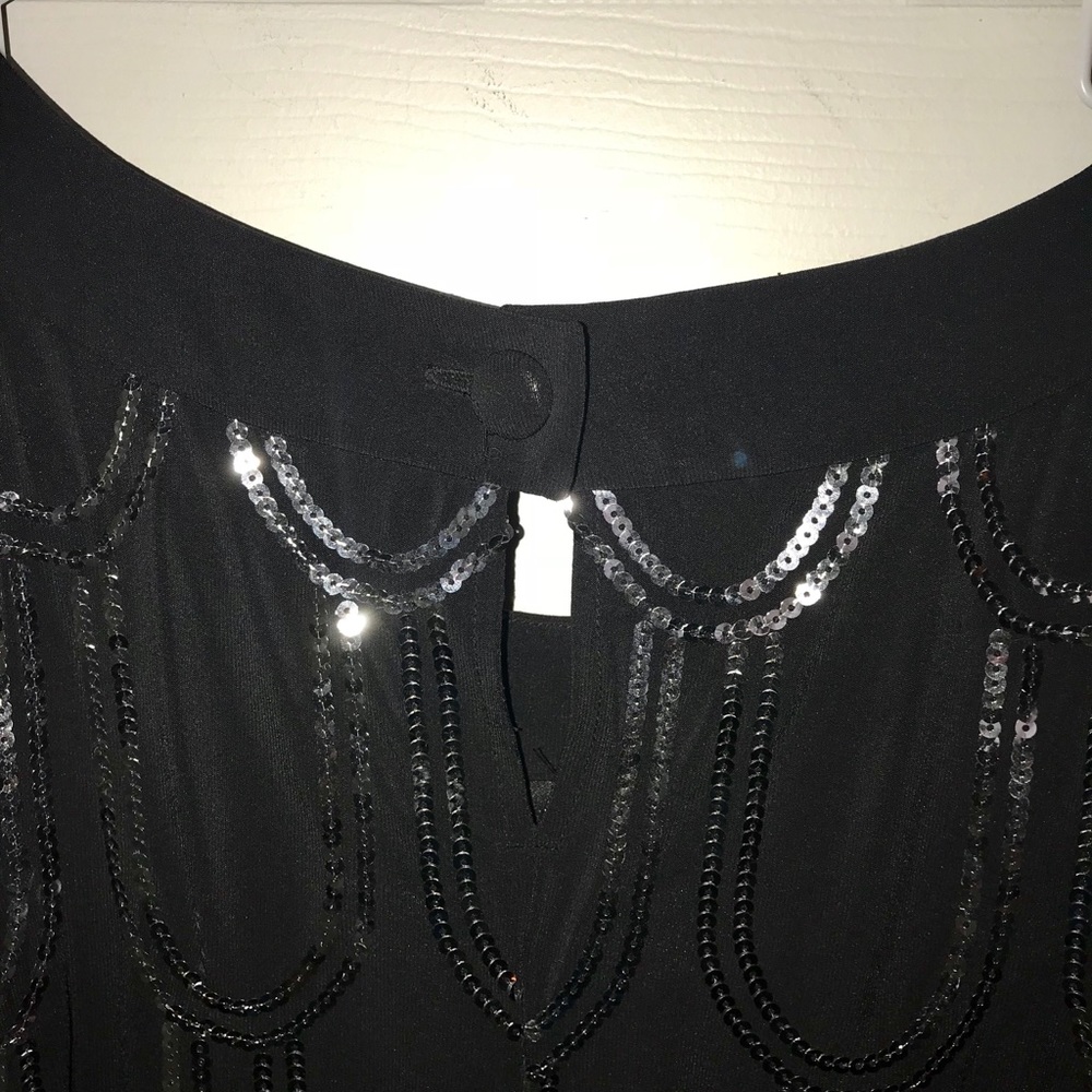 🌺SALE🌺SEQUIN EMBELLISHED🌺COCKTAIL DRESS🌺6/S🌺 - Picture 7 of 8